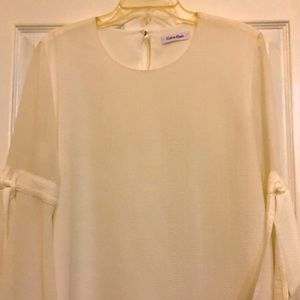 Calvin Klein white blouse